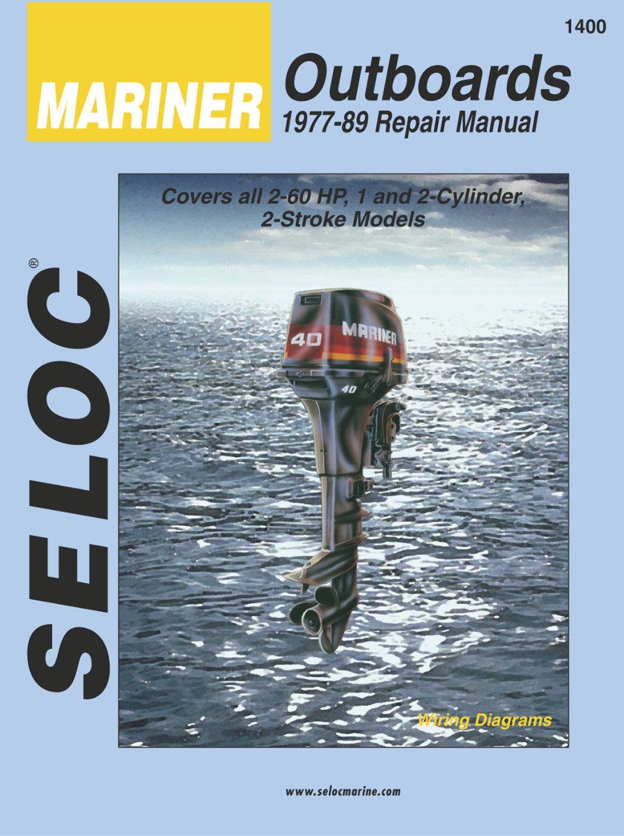 Mariner Outboard 2-60 HP 1977-89 Shop Repair Service Manual