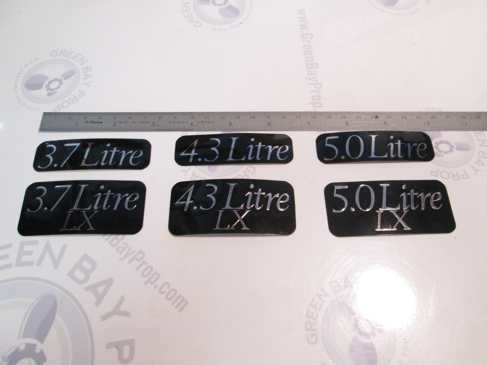 37-13722A13 Fits Mercruiser Alpha I 3.7 4.3 5.0 Stern Drive Engine Model Decal Set