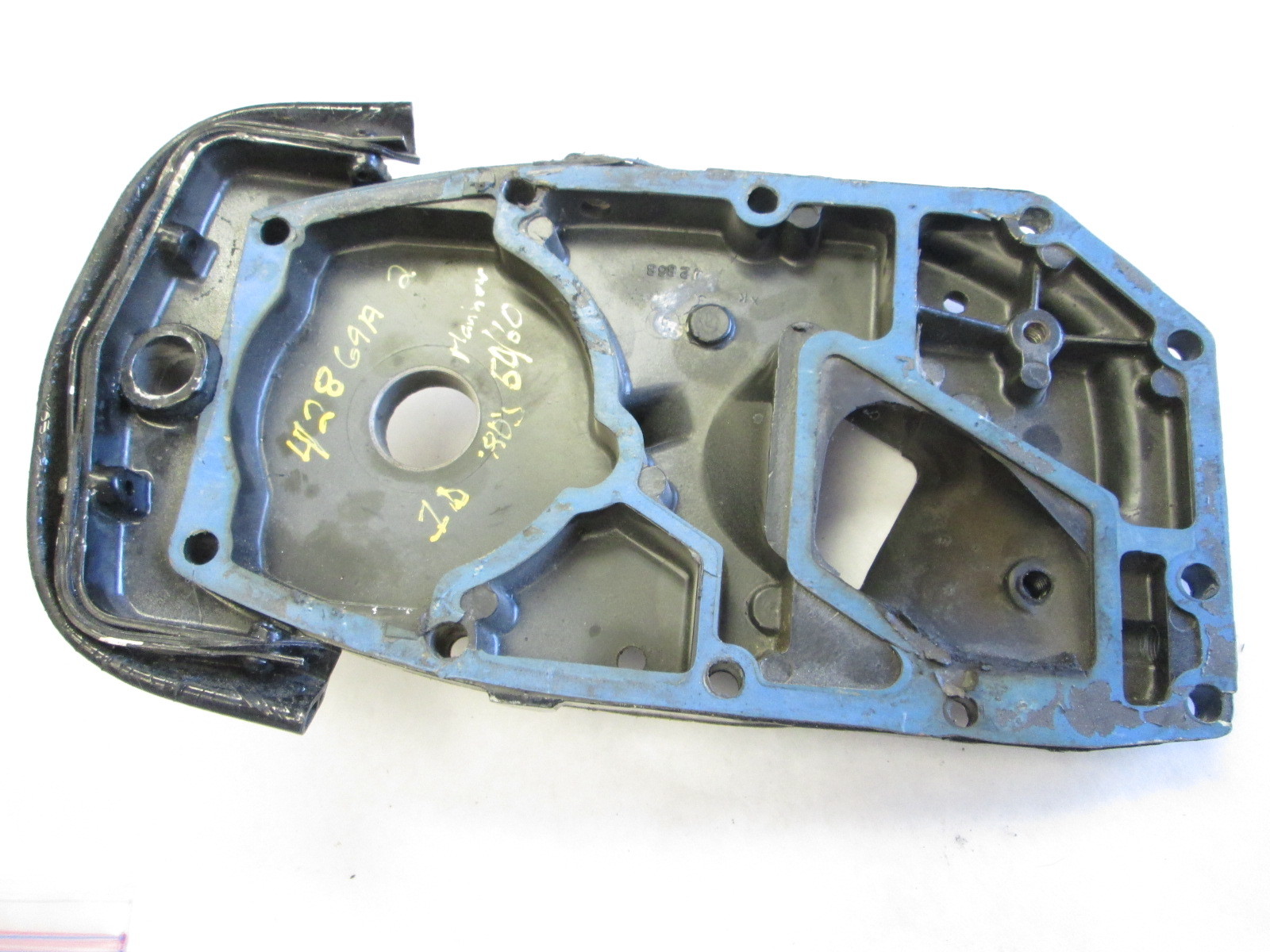 42869A2 Mercury Mariner Outboard 50 60 Hp Exhaust Plate 1984-1990