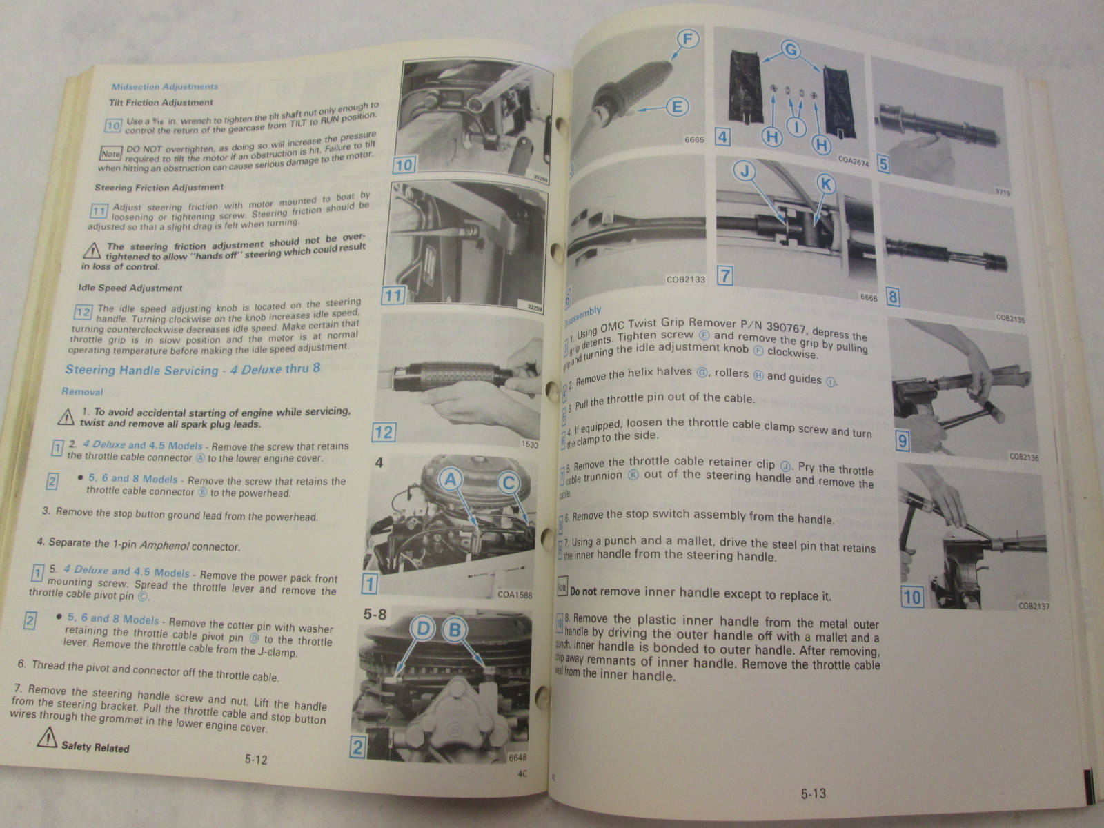 ... 1990 Evinrude Johnson Outboard Service Manual 3-8 HP ES Colt Junior