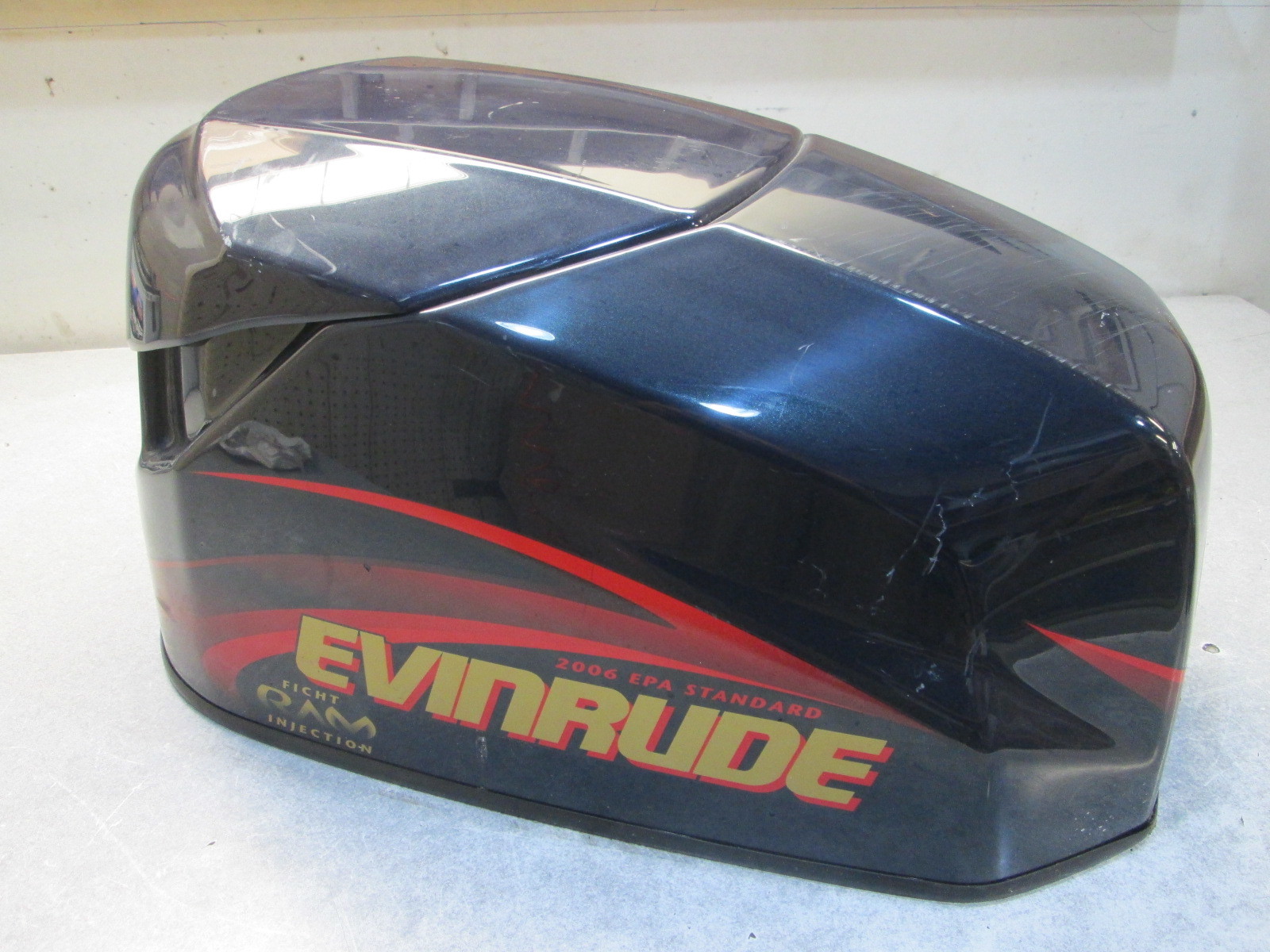 285656 Evinrude Ficht Engine Cover Cowling Top Cowl 115 Hp 2006