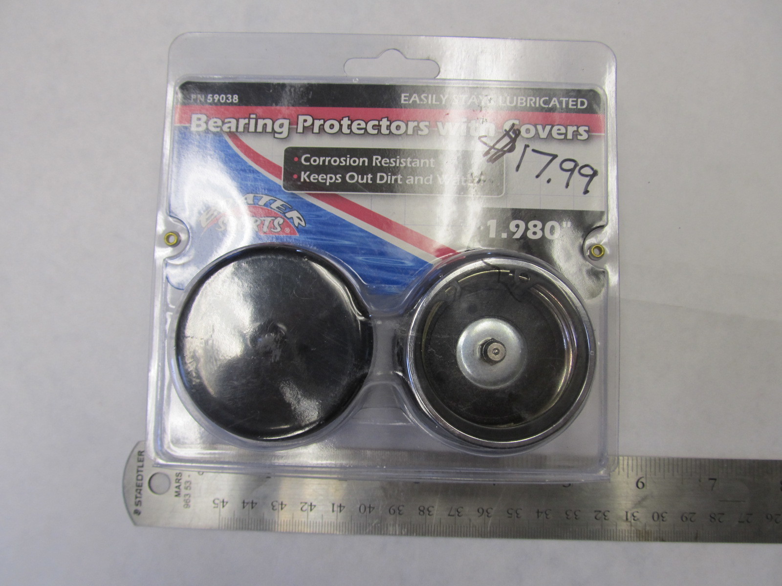 59038 Boater Sports 1.980"" Boat Trailer Wheel Bearing Protectors