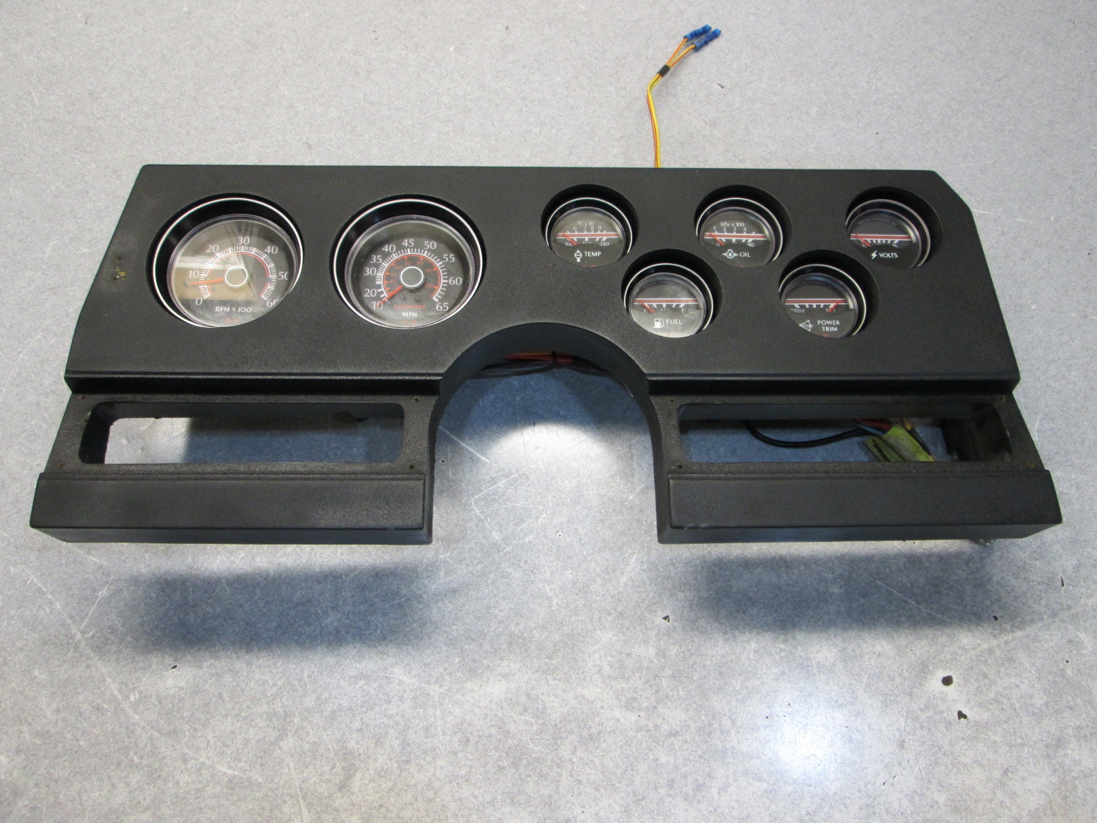 1988 Rinker V170 Dash Panel Instrument Cluster Gauges