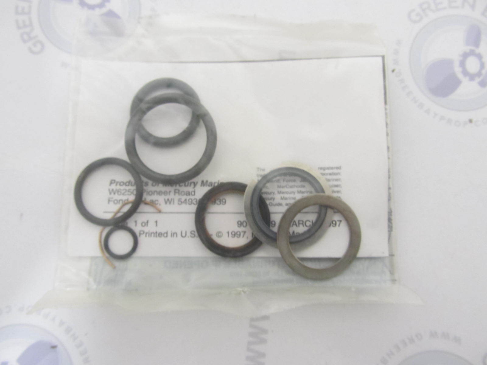 25-60342A3 fits Mercruiser Trim Cylinder Overhaul O-Ring Kit
