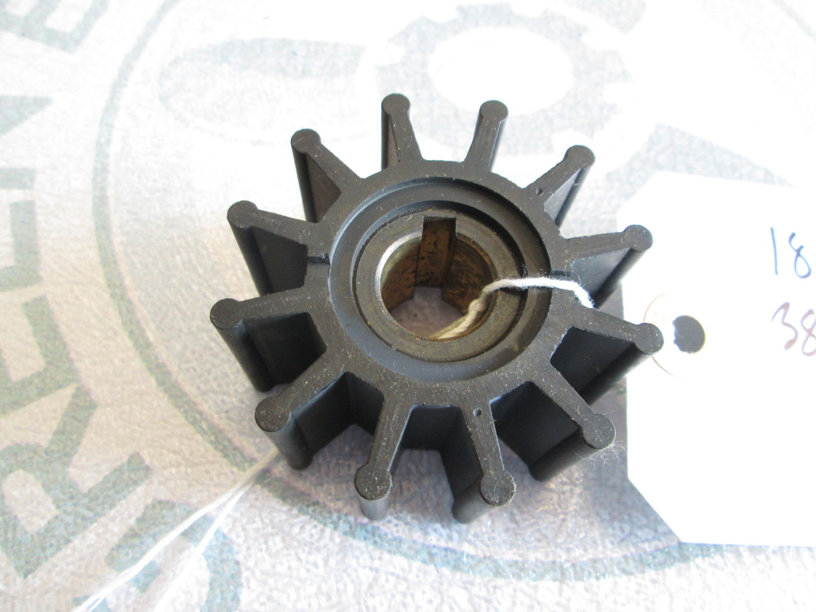 3854286 183060 Water Pump Impeller for OMC Cobra Stern Drives 199496
