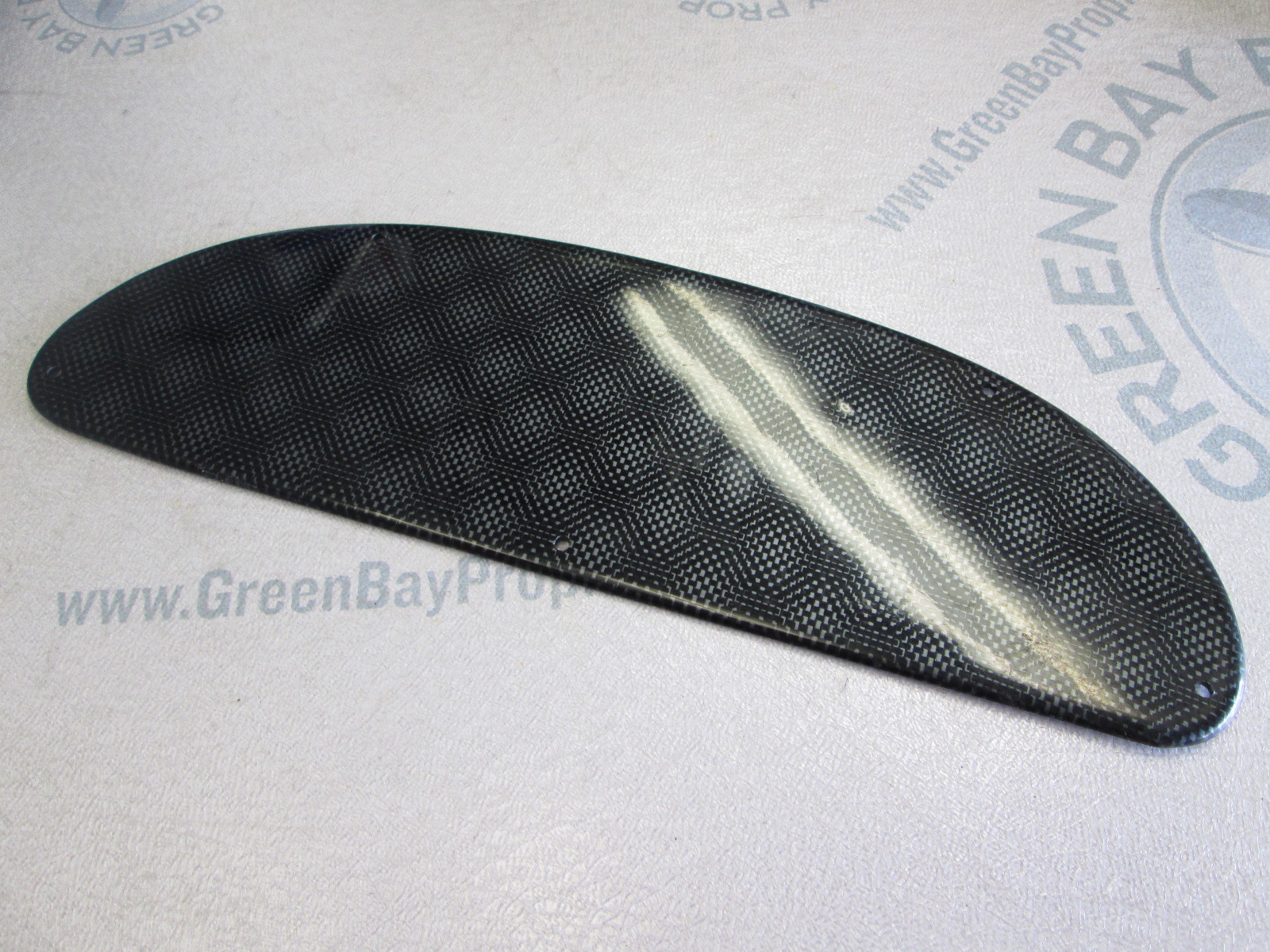 Lund Boat Dash Board Blank Panel Plastic 13 3/4 in Long Green Bay