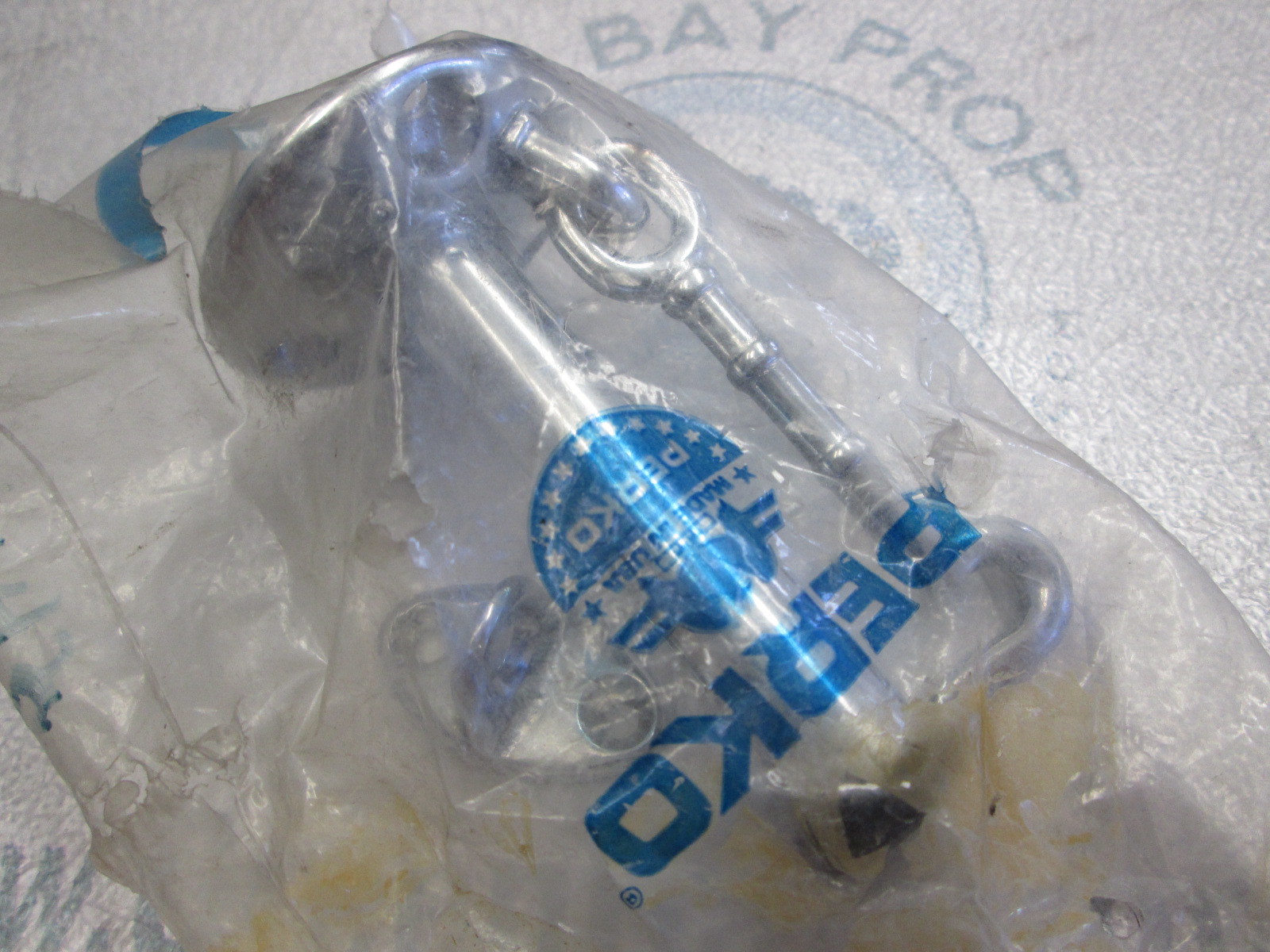 Perko 2 1/2 in Chrome Boat Cabin Door Stop w/Hook & Holder Green Bay