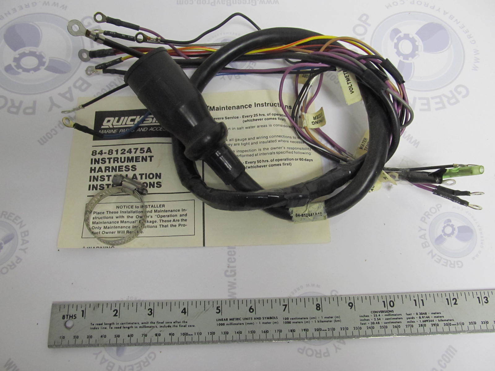 84-812475A3 812475A Instrument Cluster Harness Assy fits Mercury Mercruiser