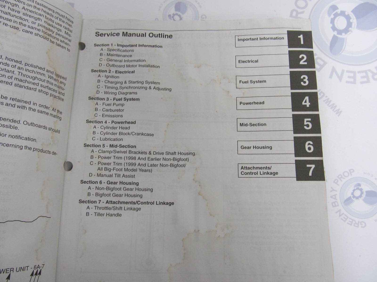 90-828631R3 Mercury Mariner Outboard Service Manual 40-50 4-