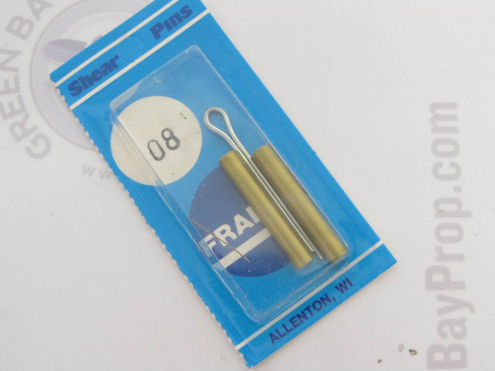 Frabill Cosom Propeller Shear Pin Set 8 Buccaneer Clinton Chief  Evinrude