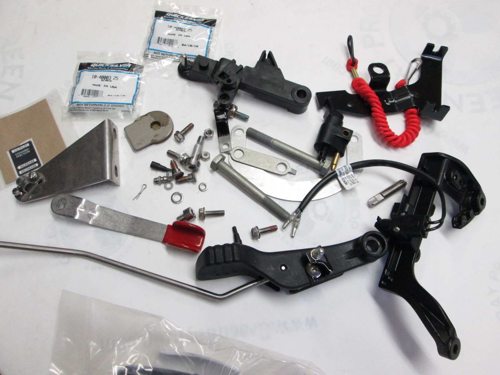 889246A37 Mercury 40 EFI Jet 4Stroke Outboard Steering Tiller Handle