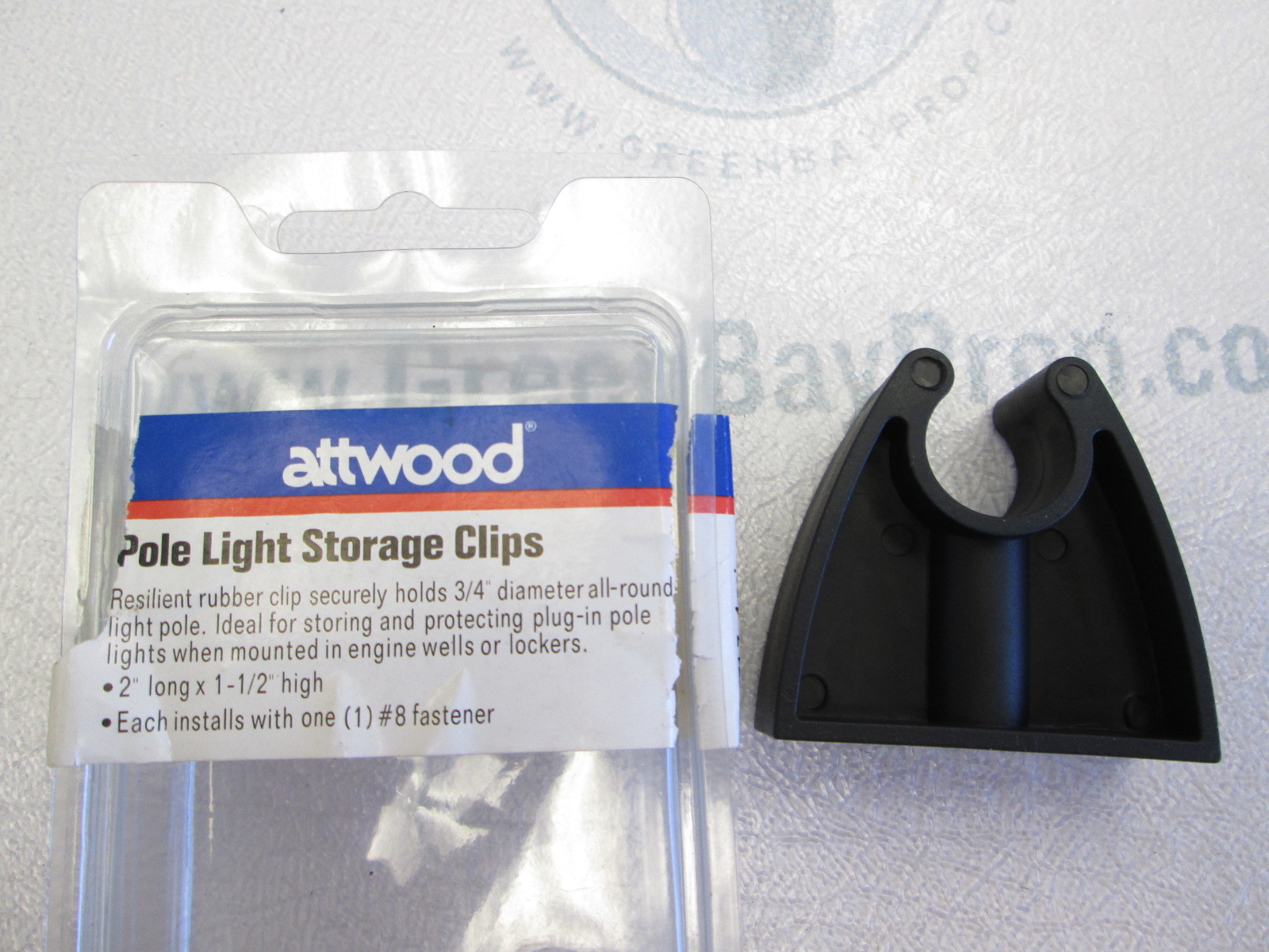 Attwood Boat Pole Light Storage Clip