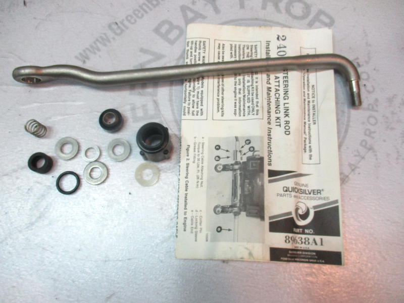 89638A1 Mercury Quicksilver Ride Guide Steering Attaching Link Rod 89638A3