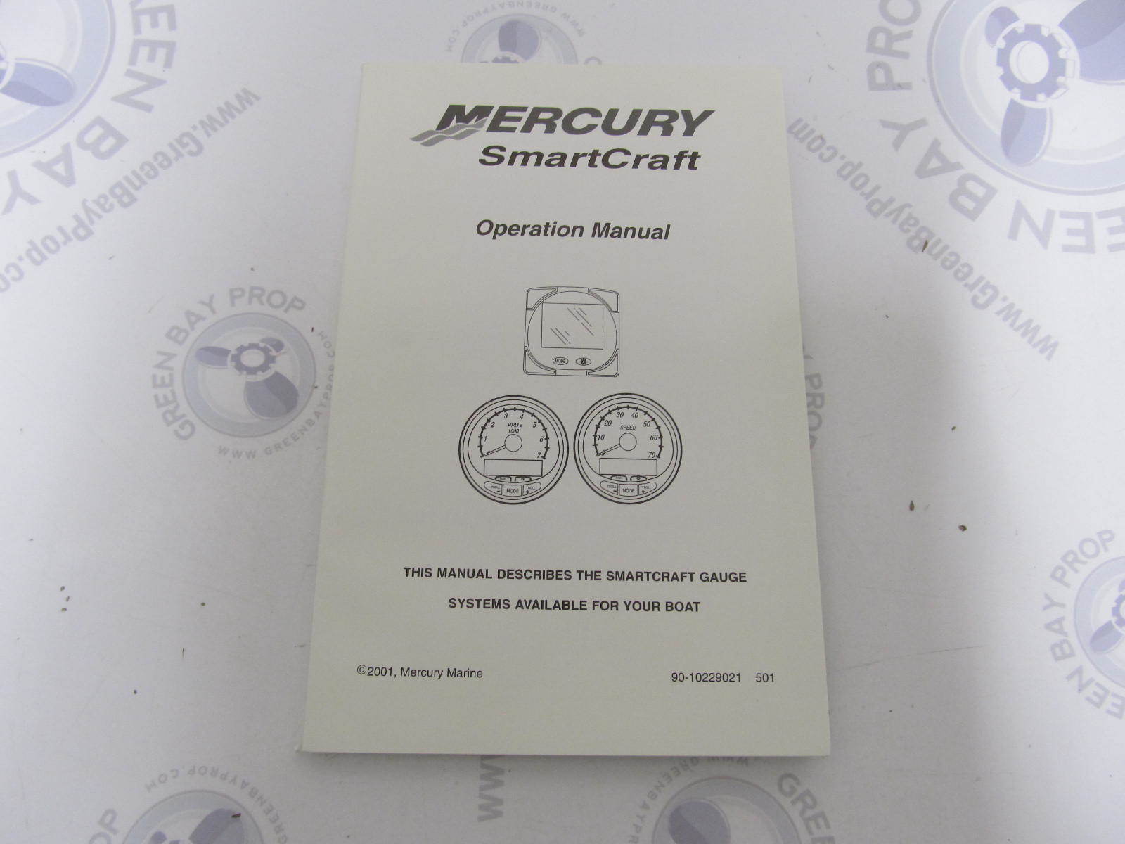 9010229021 Mercury SmartCraft Boat Gauge Systems Operation Manual