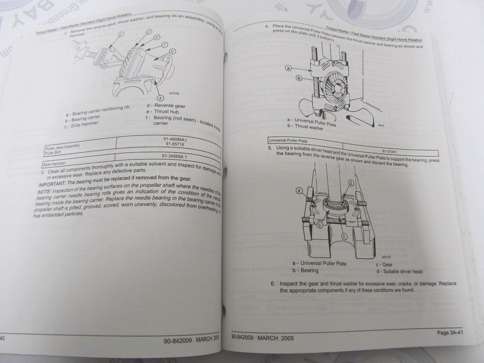... 90-842009 2005 Mercury Racing Outboard Service Manual Sport Master