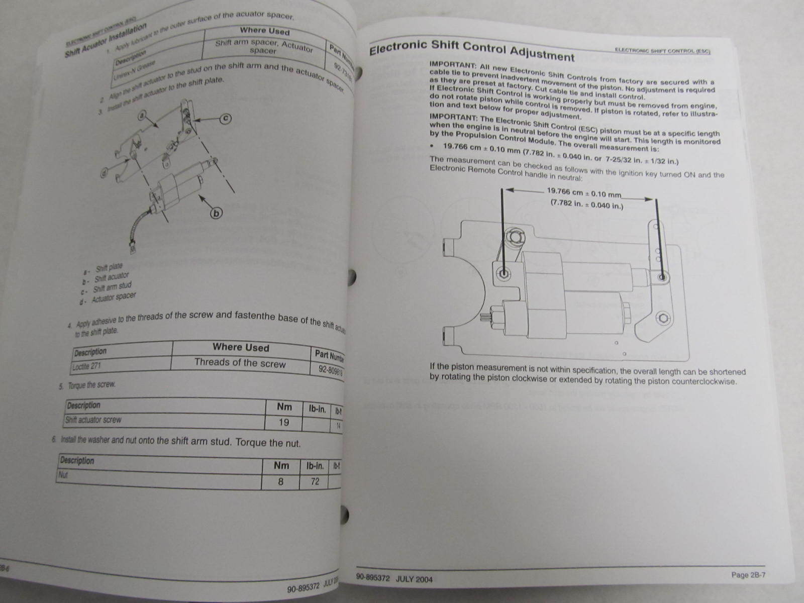 ... 90-895372 Mercury Mercruiser SmartCraft DTS 10 Pin Service Manual