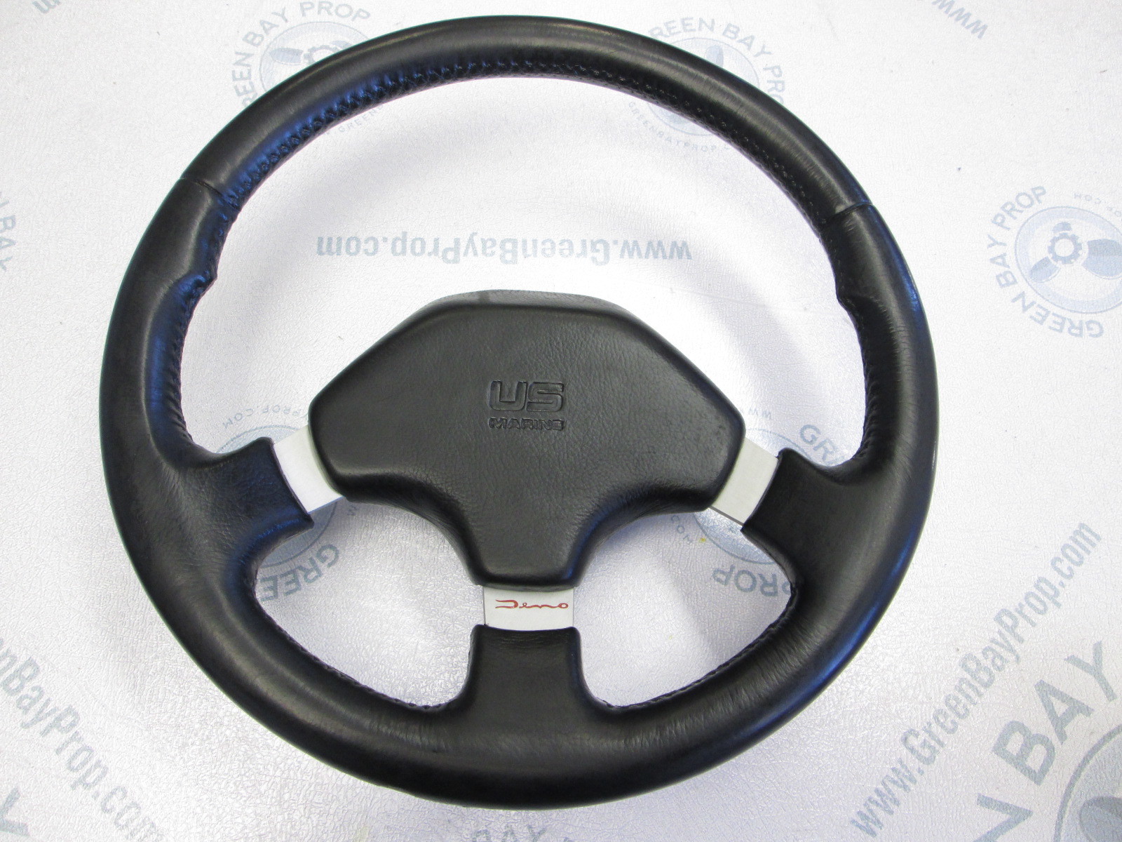 Bayliner Capri Boat U.S Marine Dino Steering Wheel Green Bay