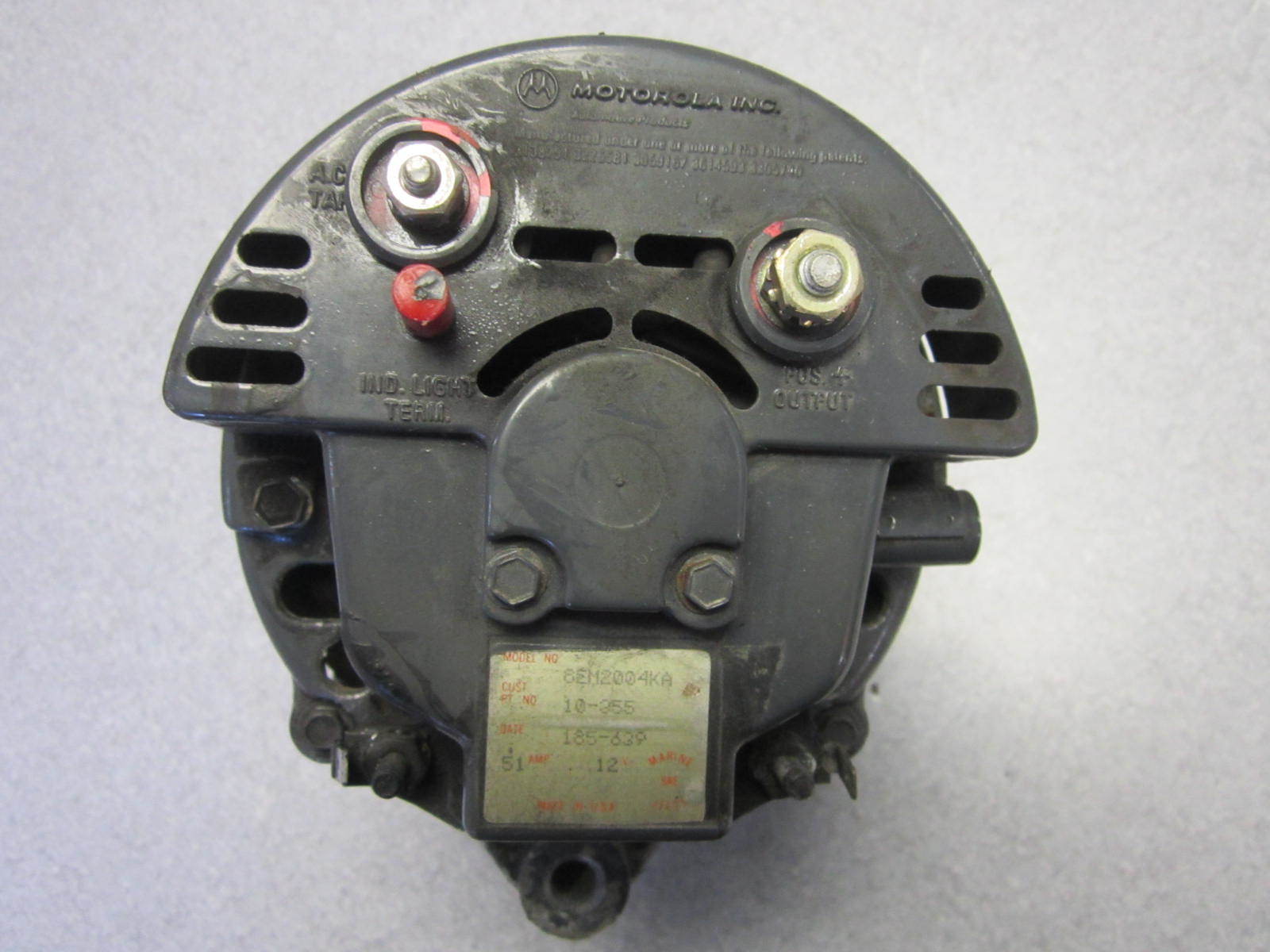 OMC Cobra 2.3L Ford Boat Alternator 988247 984565 Green Bay Propeller