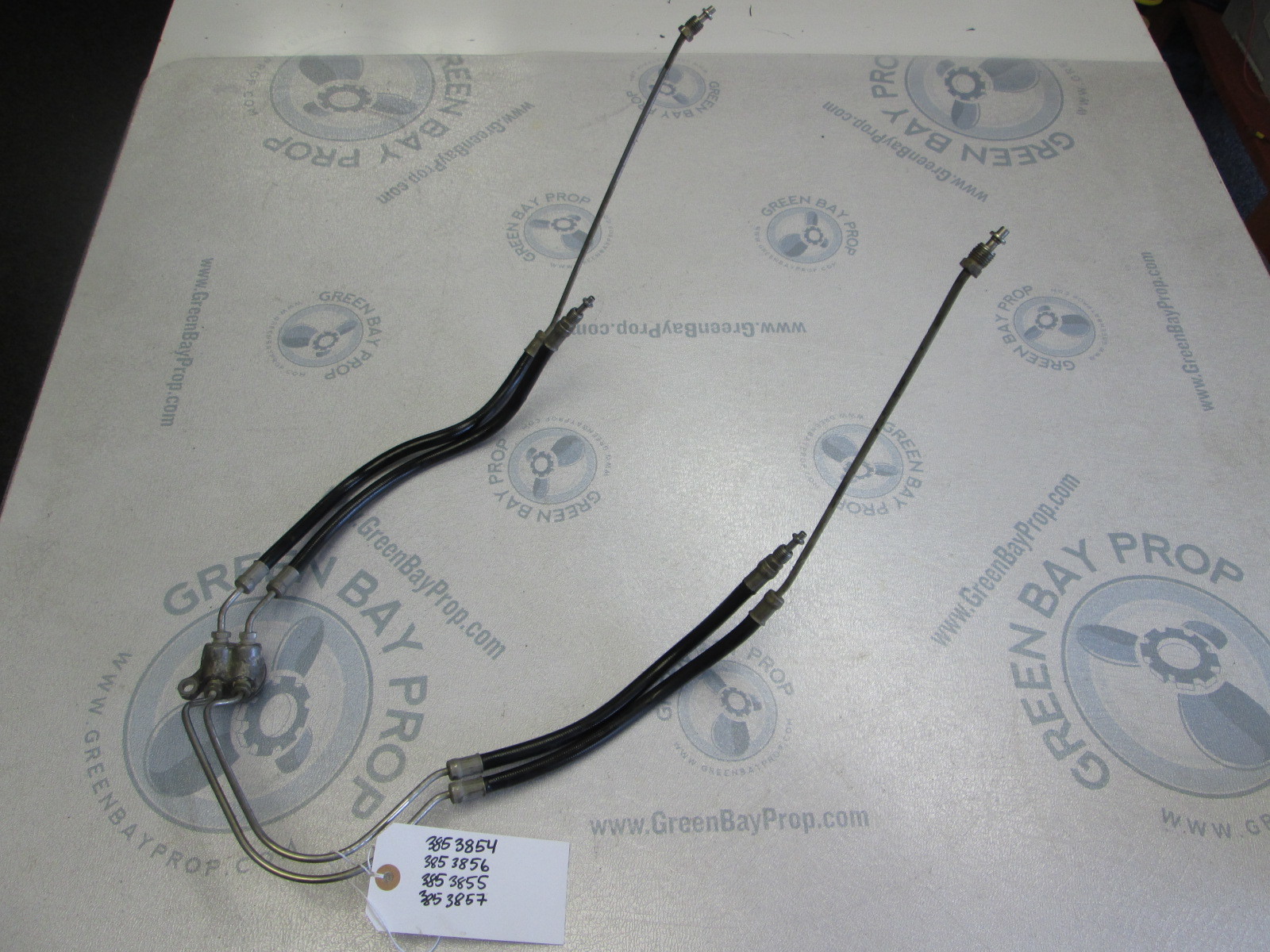 3853856 3853855 Volvo SX & OMC Cobra STBD & Port Trim Line & Hose
