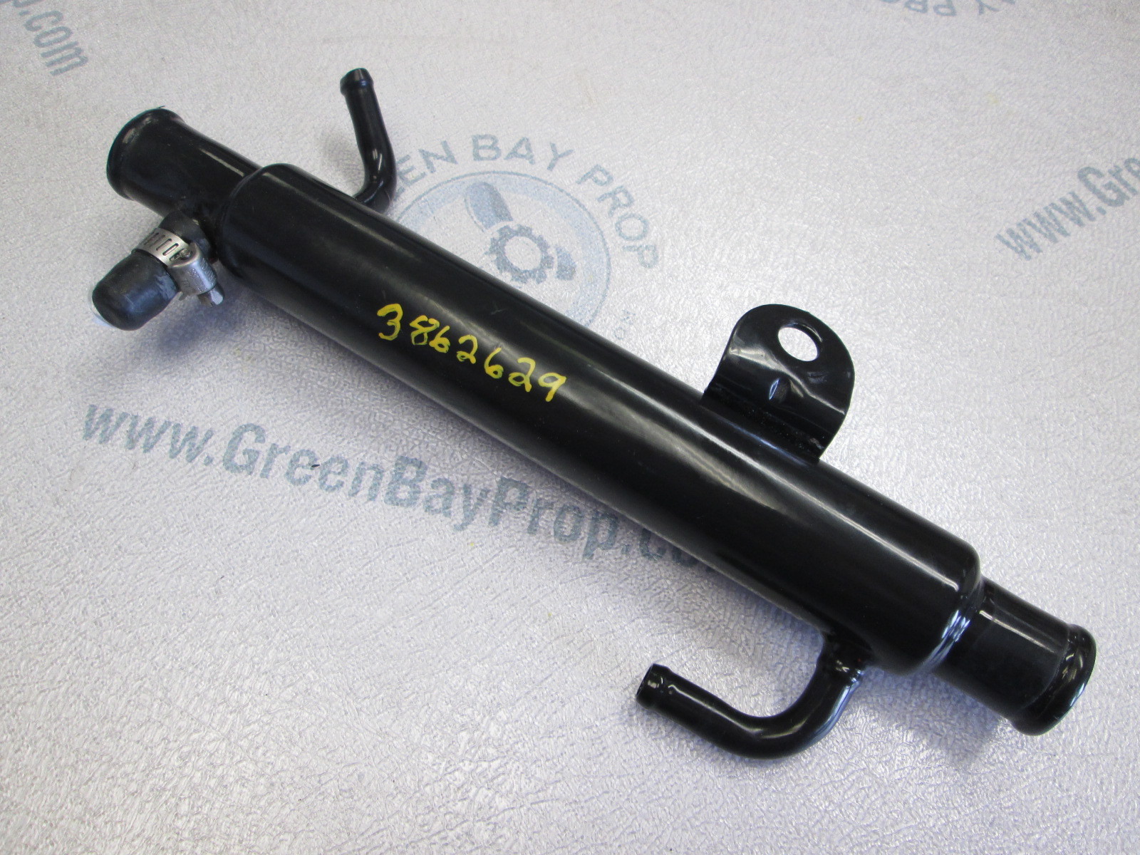 3862629 Volvo Penta SX Power Steering Oil Cooler Green Bay Propeller