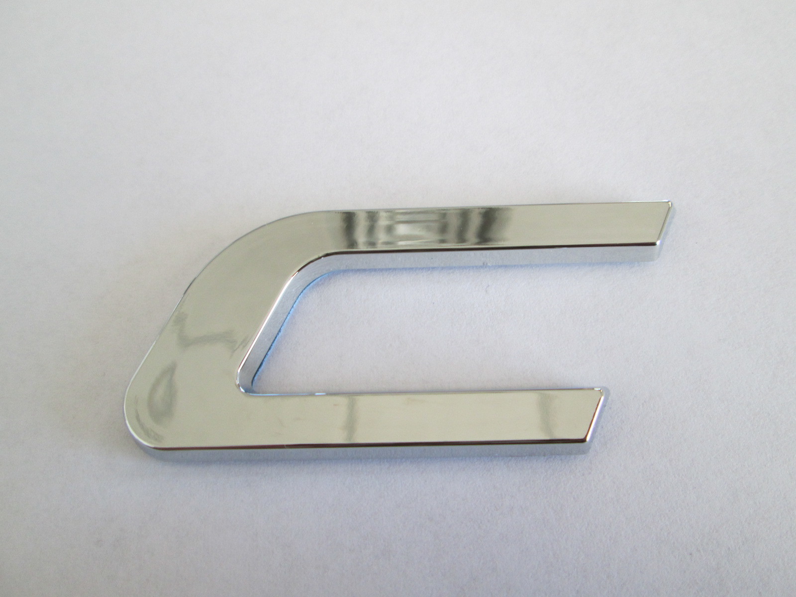 Chaparral Boat Chrome Plastic Emblem Logo Letter "C" 1.25 in