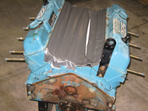 GM Chevy Small Block Engine 225 HP V8 OMC 1978 Motor