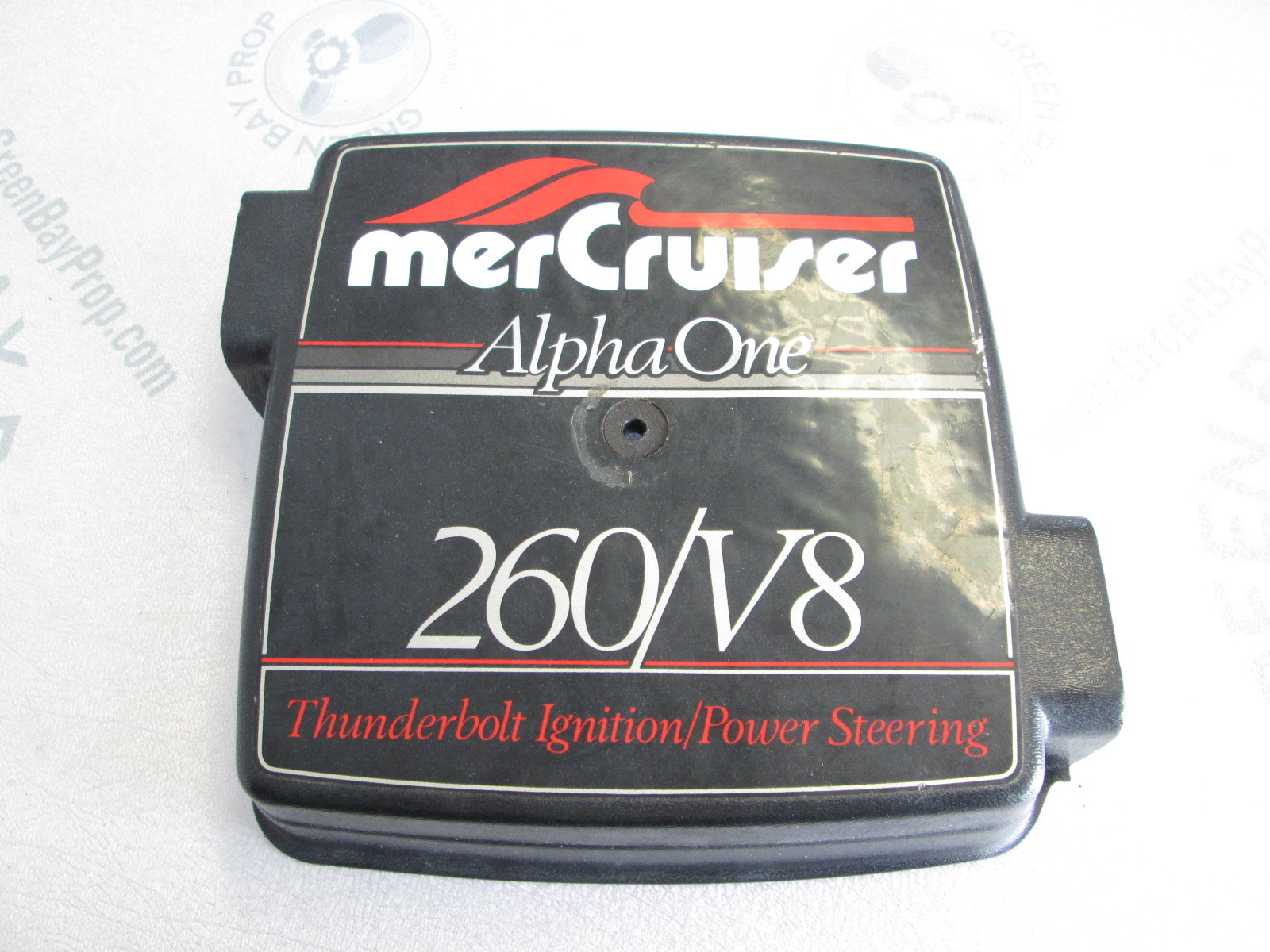 Mercruiser Alpha One Carburetor Flame Arrestor Cover 260/V8 Green Bay