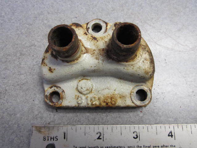 Port Side Exhaust Manifold Cap OMC Stern Drive Buick 312148