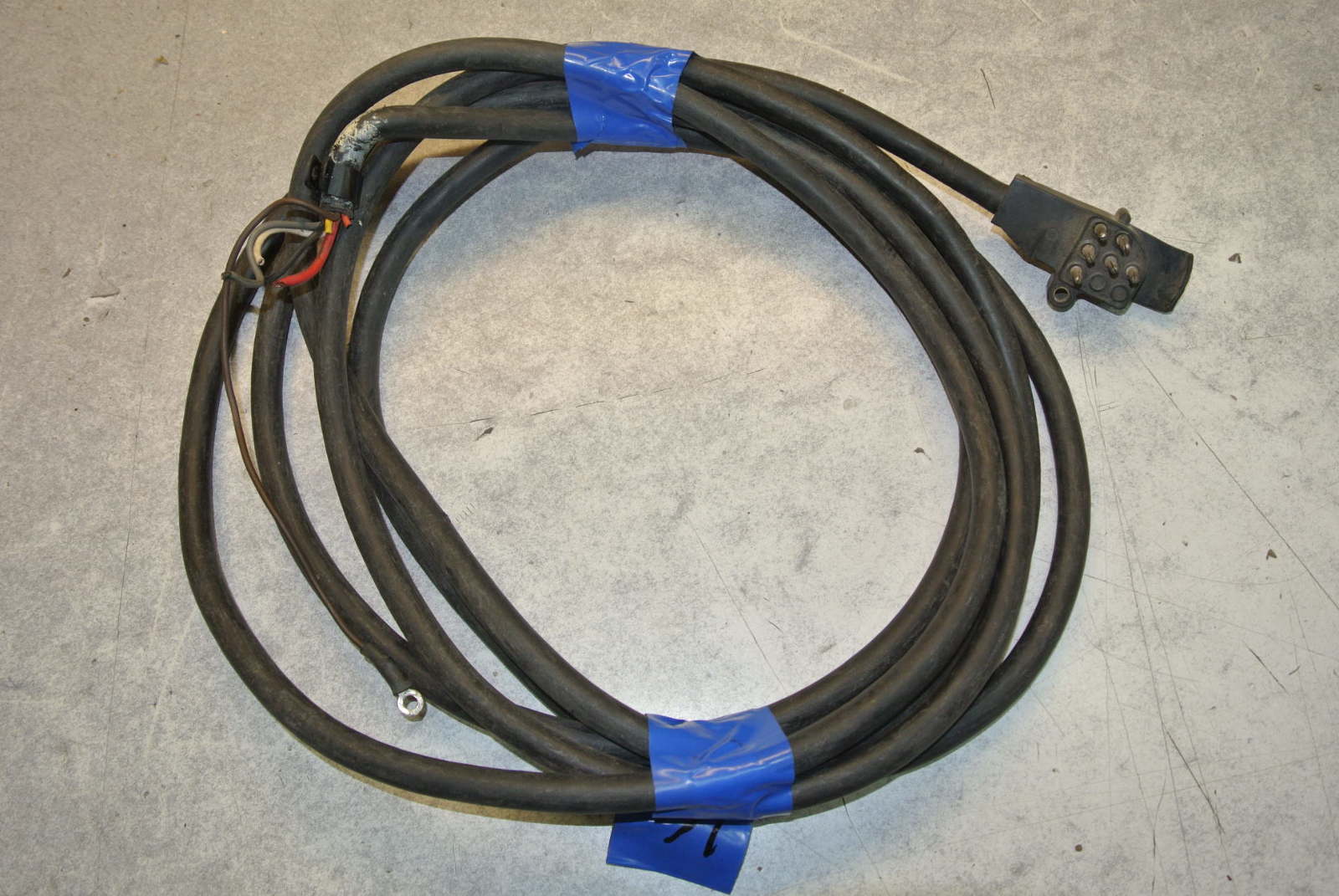 Mercury Outboard 15' Engine to Dash Wire Harness 6 Pin 650 500 3 Cyl