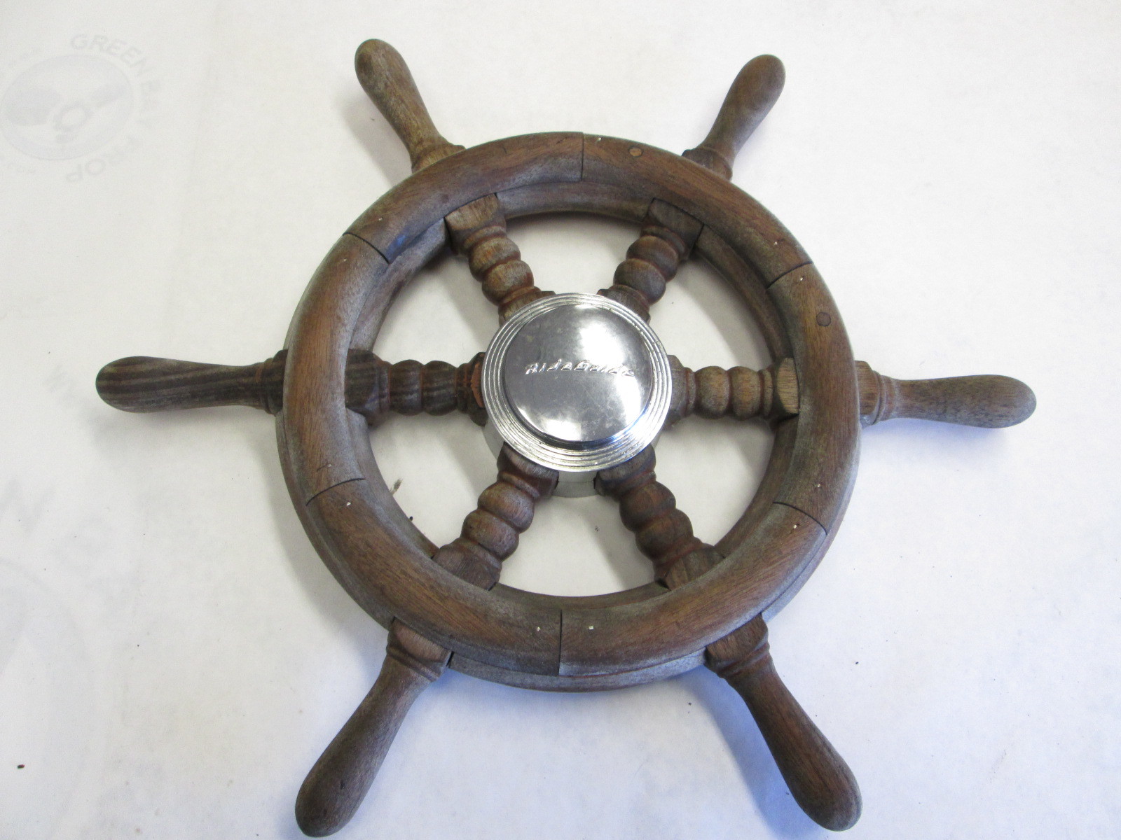 Vintage Mercury Ride Guide Boat Ship Captain's Steering Wheel