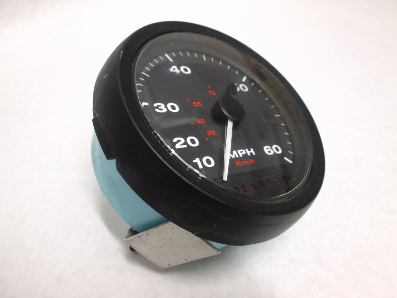 CS026 Faria MPH Gauge Speedometer 0-60 Km/h Maxum Boat