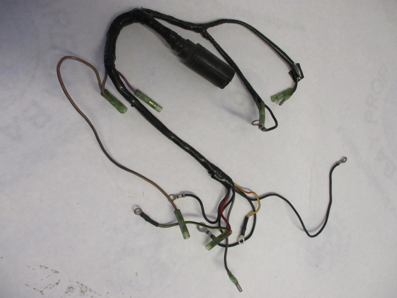84-18672A 8 Wire Harness Gray Lead w/ Bullet Connector Mercury 40 HP Mariner