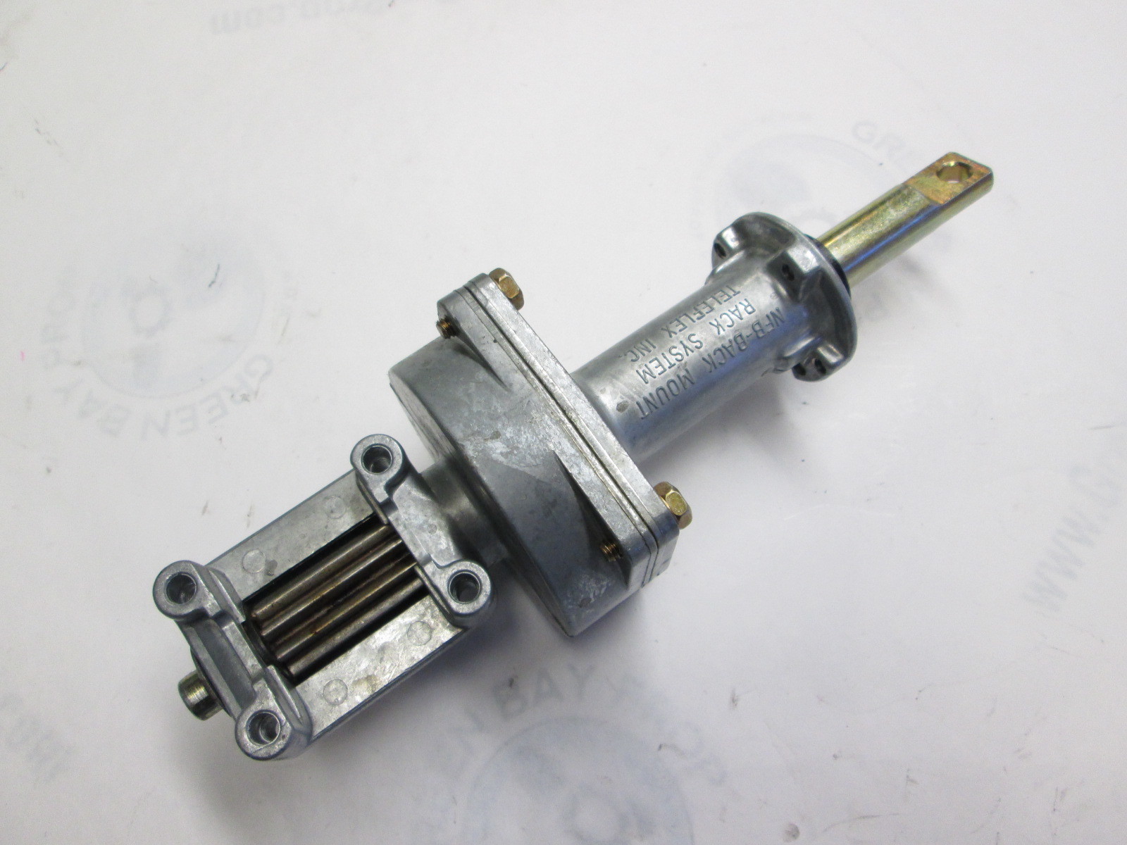 Teleflex Rack & Pinion Boat Steering Cable Back Mount NFB Helm Green