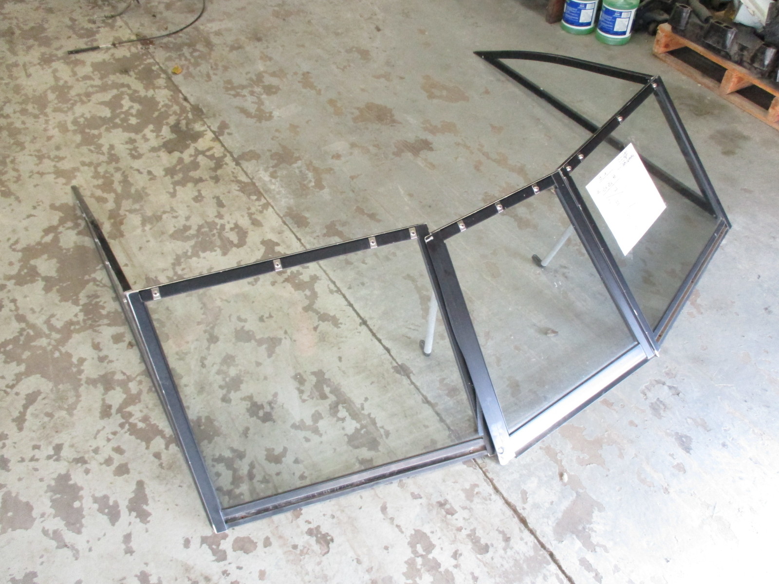 Boat Windshield 70 X 55 X 15 Walk Through Renken 18ft