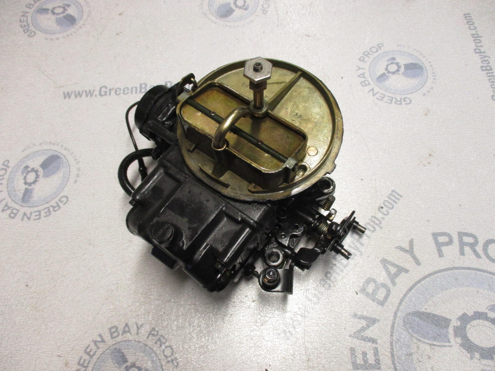 3850712 Volvo Penta 2 BBL Carb Carburetor OMC Ford V8 Holley 0772845 Green Bay Propeller