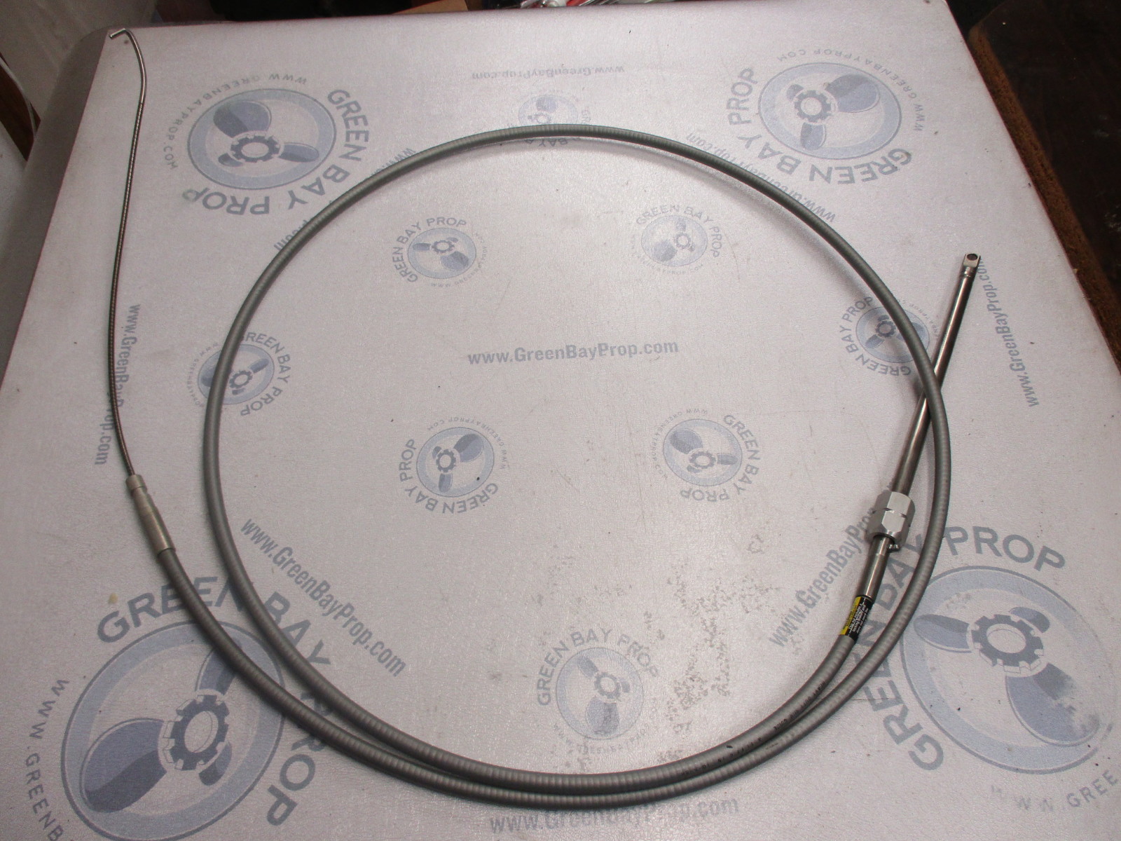 11110A11 Mercury Quicksilver Ride Guide Steering Cable 11 Ft Green