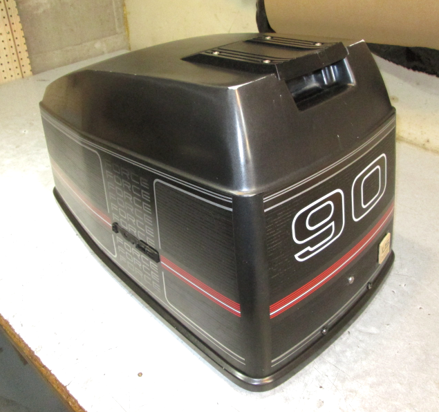 818092A1 90 Hp Force Outboard Top Motor Cover Cowl Engine Cowling