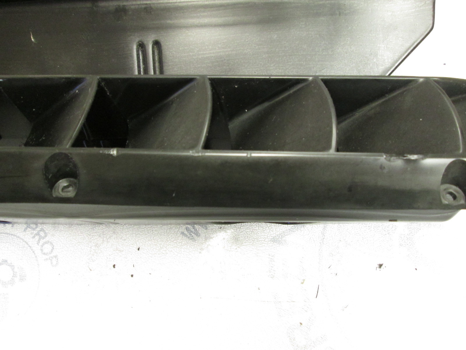 1980's Thompson Cutlass 185 Boat Black Plastic Louvered Blower Vent