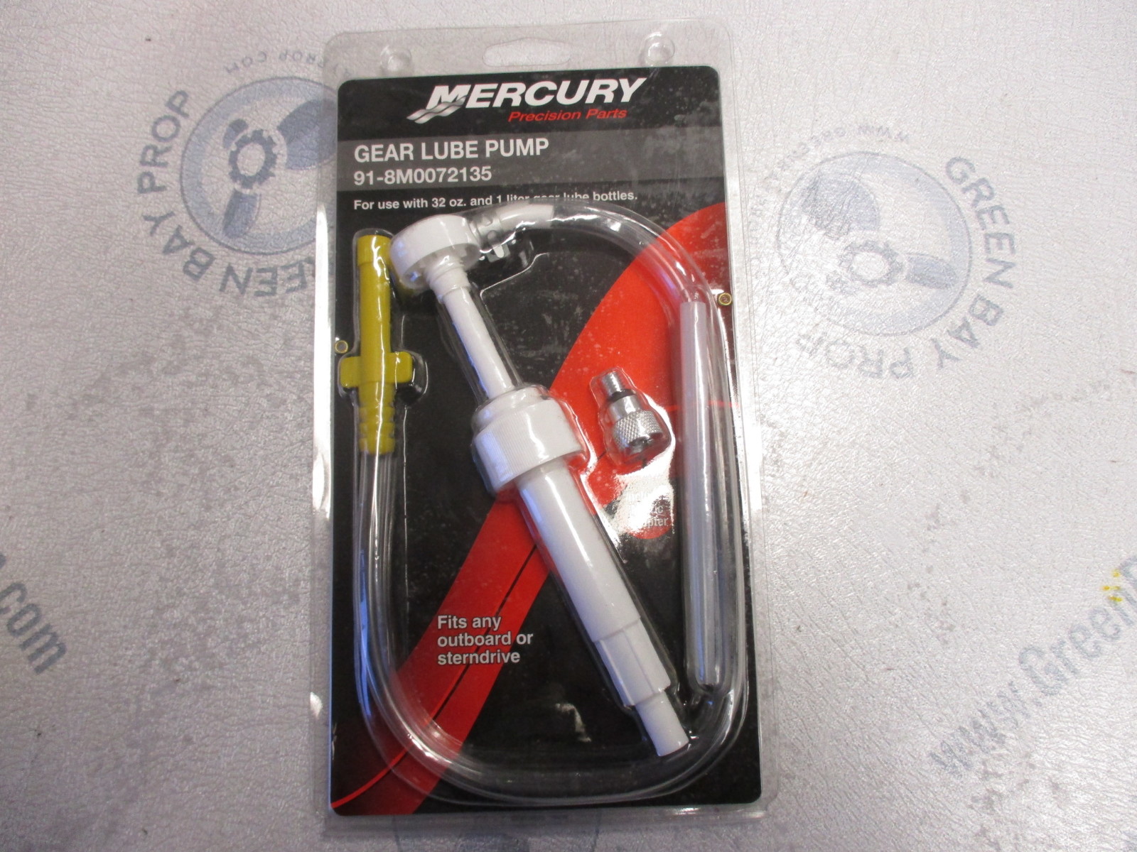 918M0072135 Mercury Gear Lube Pump Includes Metric Adapter Green Bay Propeller & Marine LLC