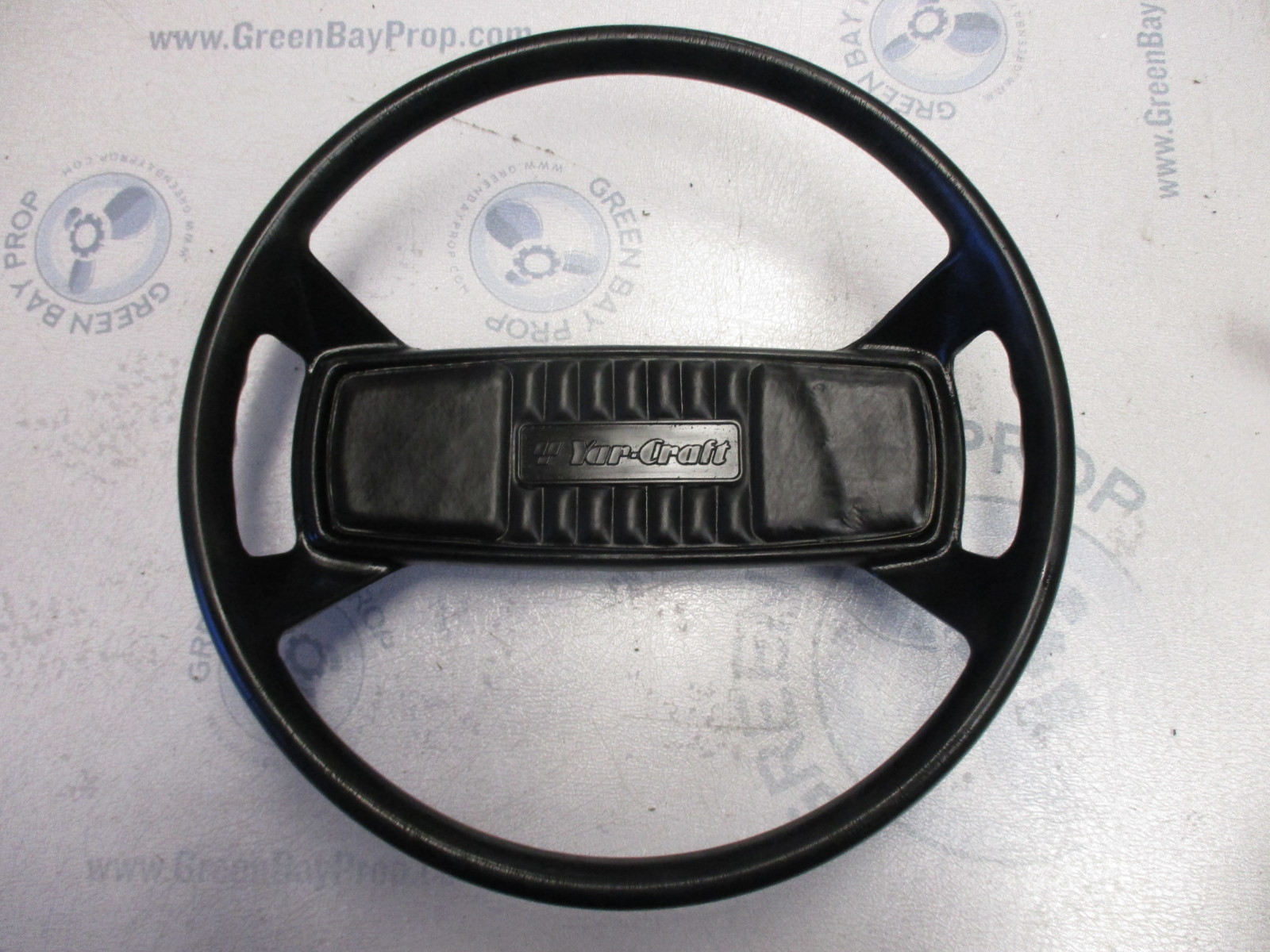 Vintage Yarcraft Marine Boat Steering Wheel 13.5"