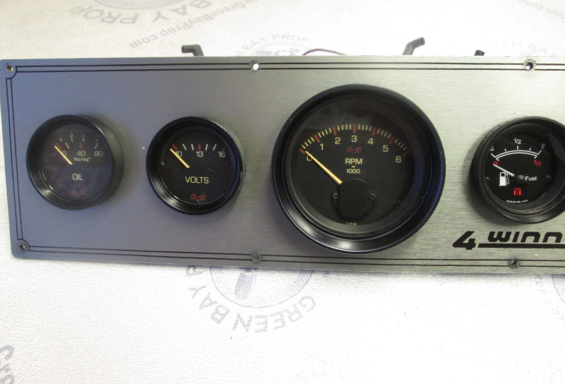 1985 Four Winns 190 Horizon Boat Gauges Dash Panel Green Bay