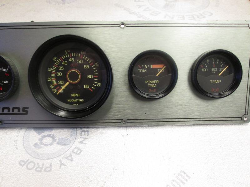 1985 Four Winns 190 Horizon Boat Gauges Dash Panel Green Bay