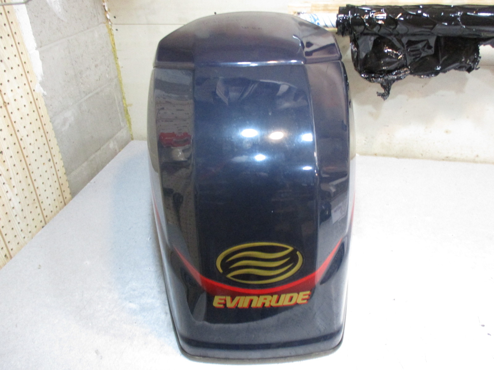 5004956 Engine Cover Cowl Evinrude Outboard Ficht Blue Motor Cover