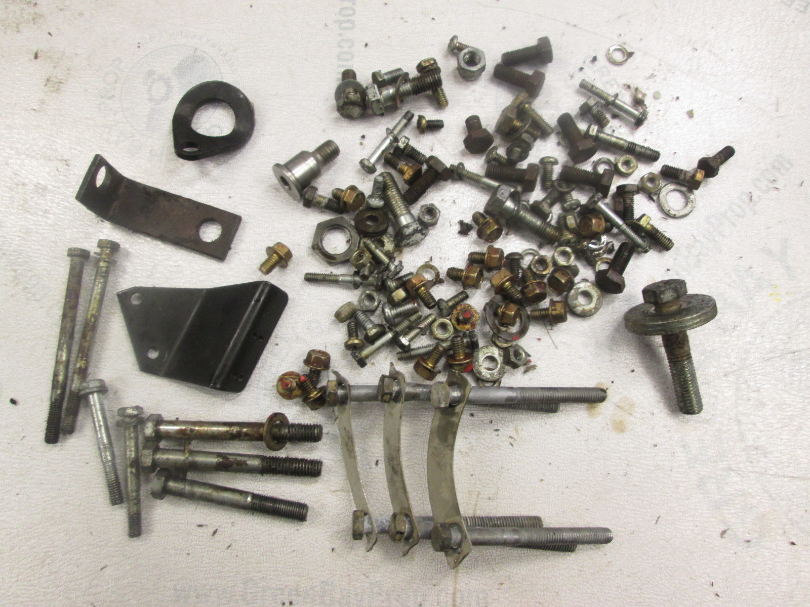 1976 Volvo Penta AQ130D Stern Drive Misc. Nuts Bolts Screws Washers Hardware