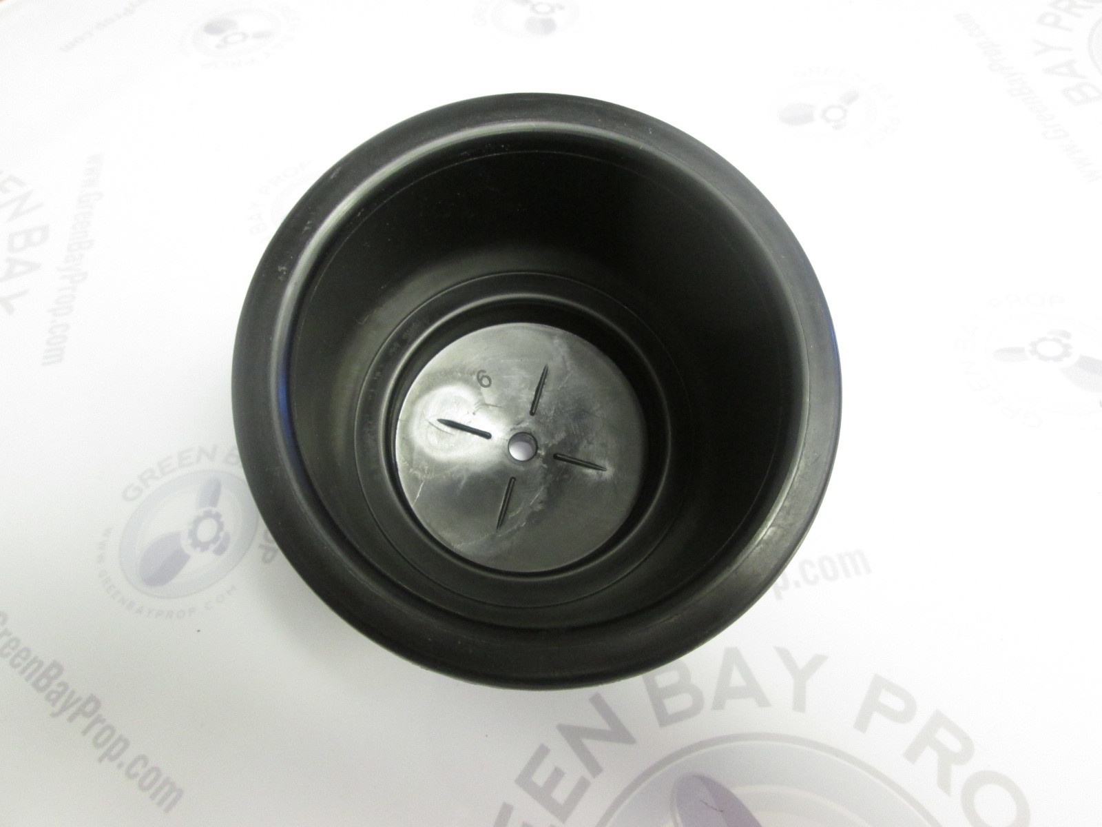 Marine Boat Drink Cup Holder Black Plastic with Drain Green Bay