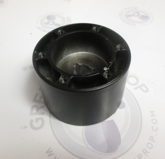 3 1/2" Standard 3/4" Tapered Shaft Aluminum Boat Steering Hub 6 Bolt, 3