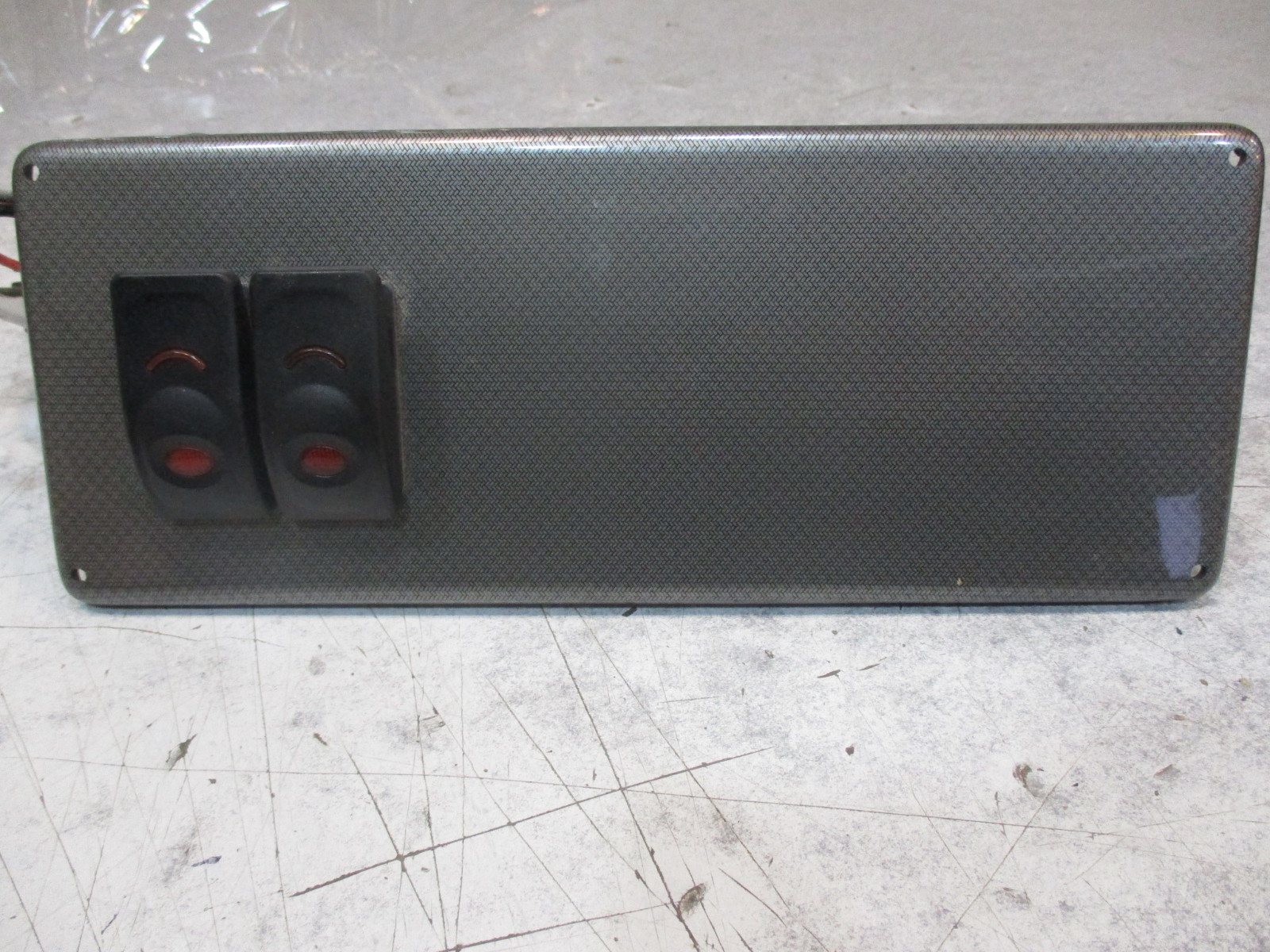 Voyager Marine Pontoon Boat Dashboard Toggle Switch Panel 9 7/8" x 3 7/