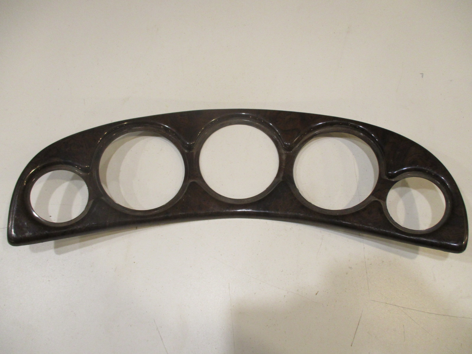 Voyager Boat Dash Board Panel Dark Wood Grain 5 Gauge 16 1/4"  X 4 7/8"