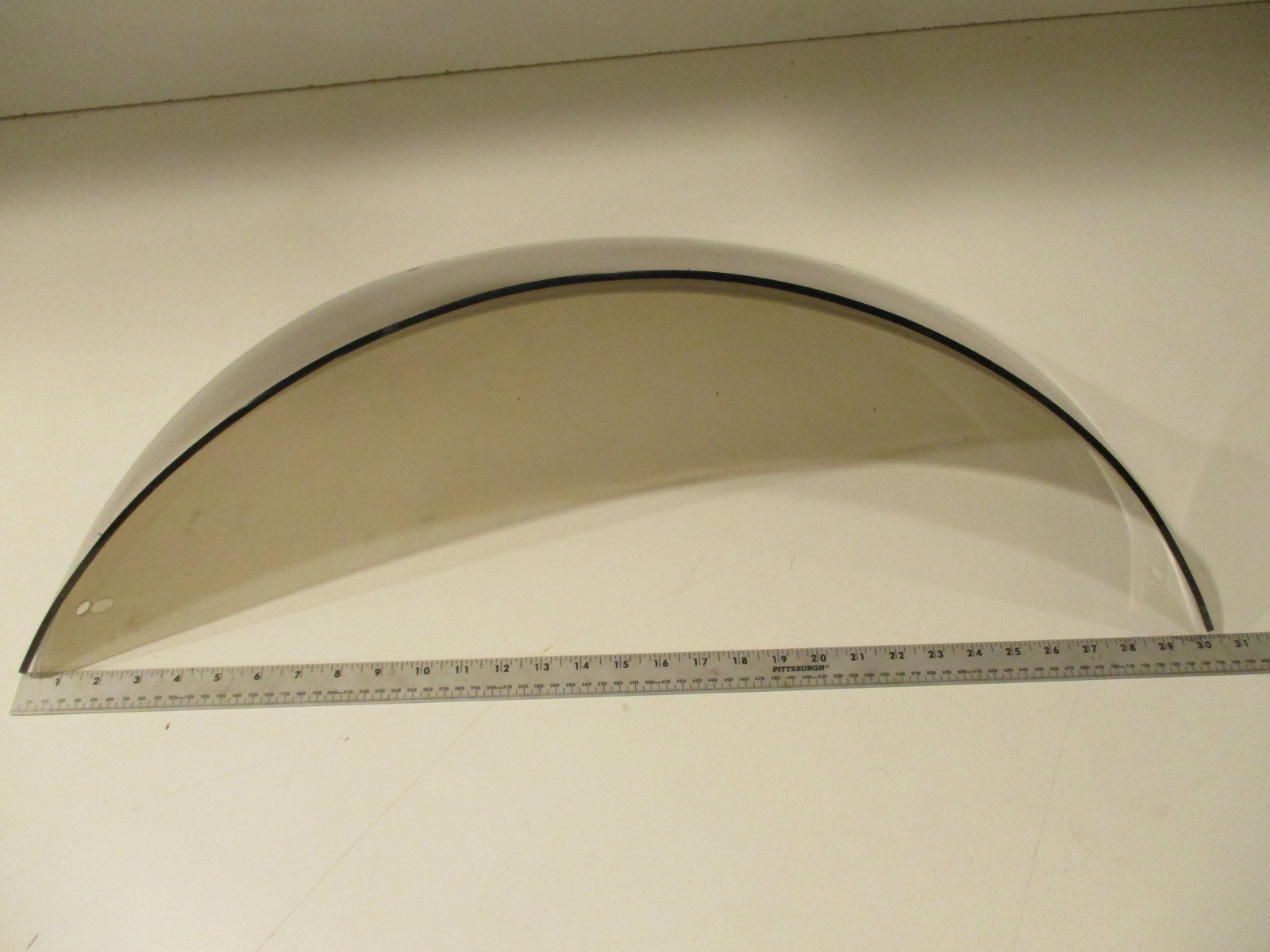 New Voyager Pontoon Marine Boat Windshield Bubble Windscreen 30" x 10