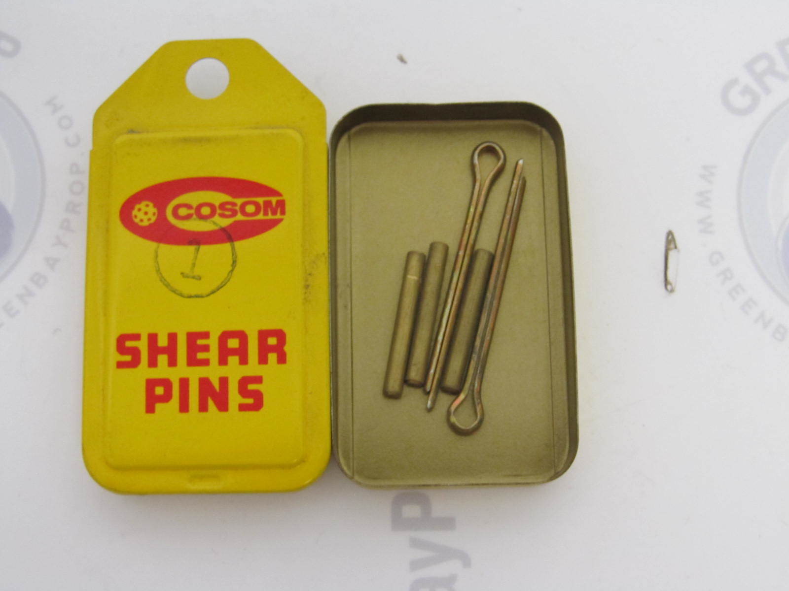 Frabill Cosom Vintage Propeller Shear Pin Set 1 Clinton, Chief 5.0 1958
